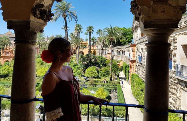 The gardens of Royal Alcazar