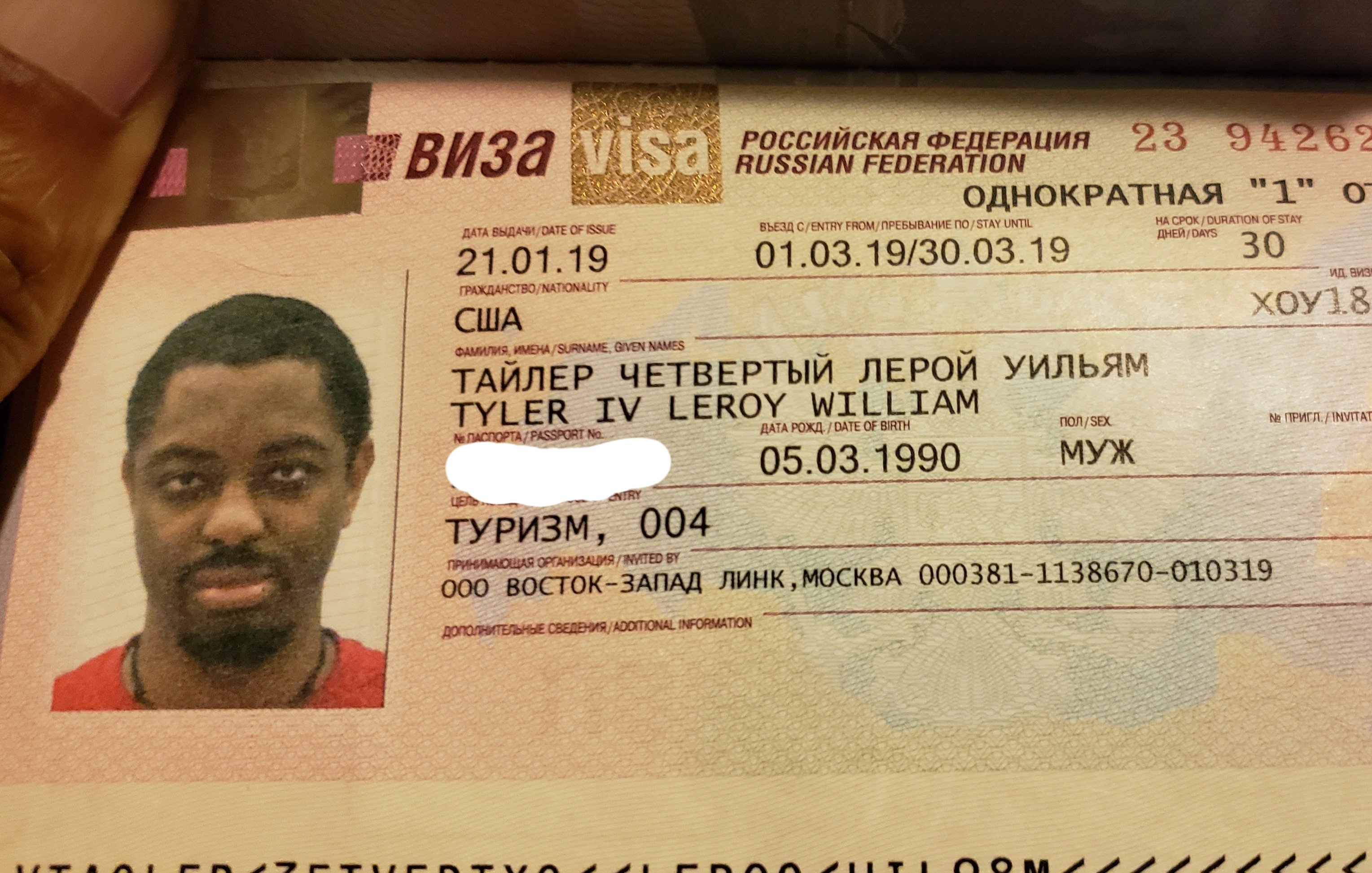 russia tourist visa vfs