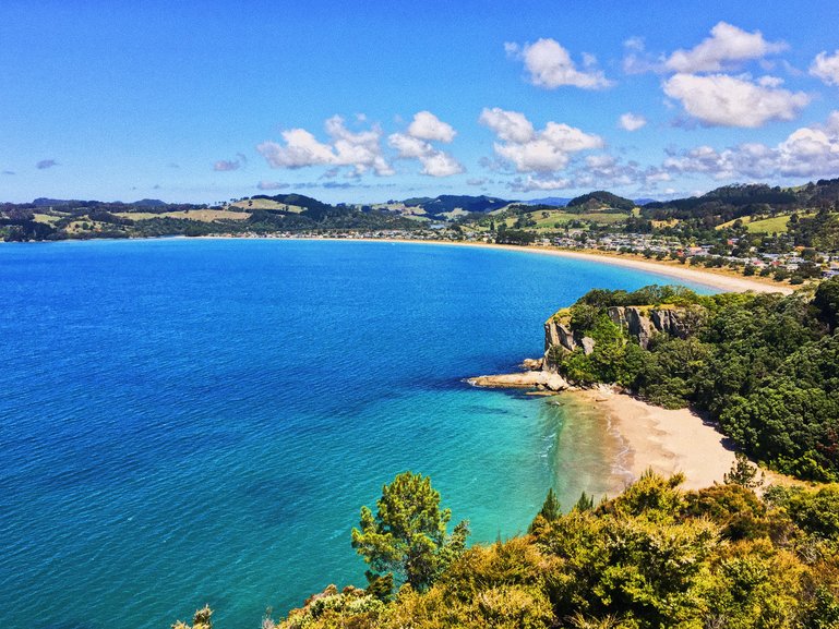 View from Shakespeare Cliff in Hahei