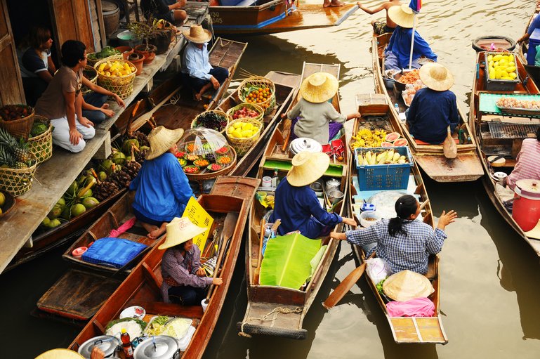 floating market