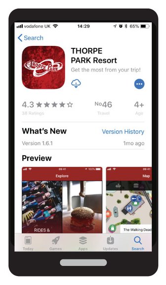Thorpe Park Resort App