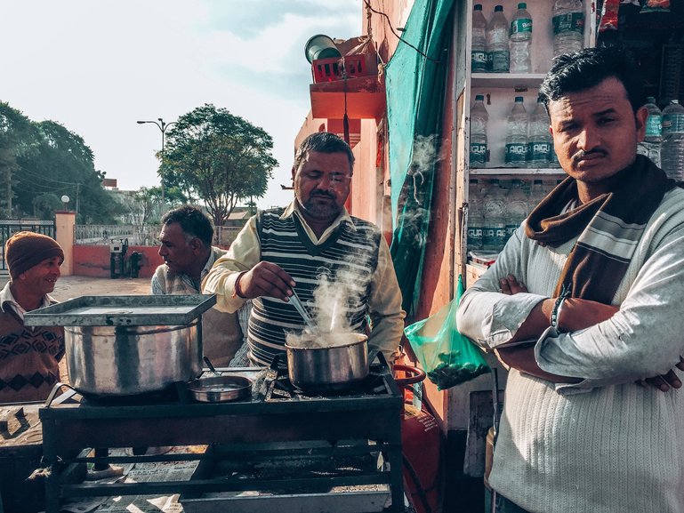 Some local Chai makers 