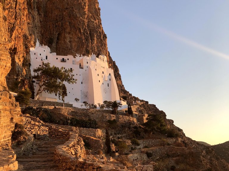 Chozoviotissa Monastery, Amorgos - Photo by Camille Absky from Pixabay