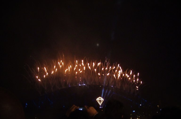 New Years Eve Bridge Fireworks