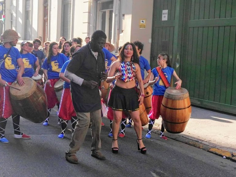 Candombe at San Telmo