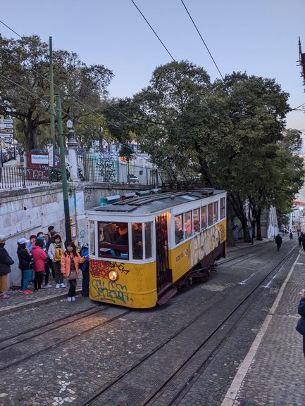 Lisbon tram