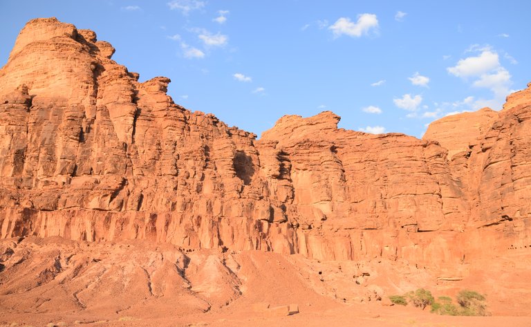 Rock tombs at Dedan