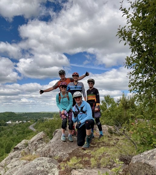 Two  Lookouts view, RAMBA trails in Ishpeming