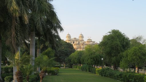 Udaipur City Palace gardens for INR30