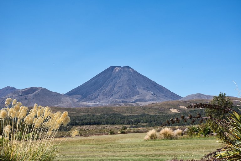 Mt Ngauruhoe from the road