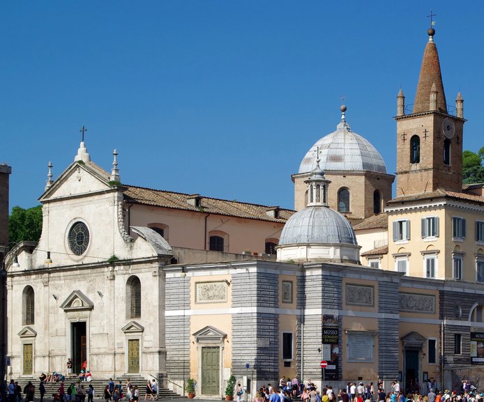 The Basilica of Santa Maria del Popolo