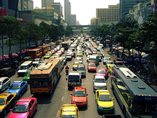 Traffic in Bangkok