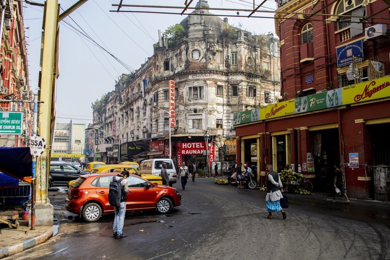 Street in North and Central Kolkata