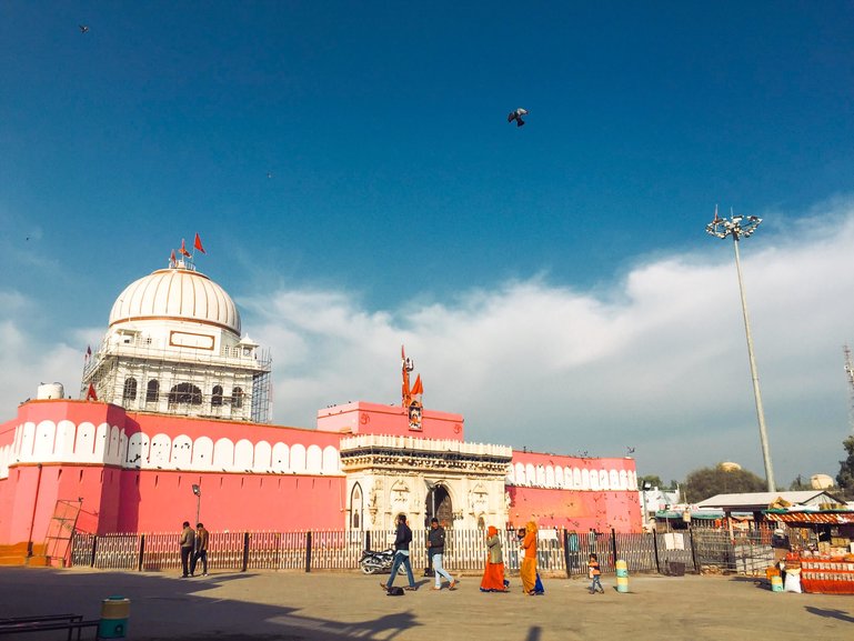 The famous Karni Mata temple 