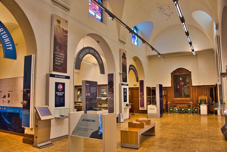 Inside the Museum with fantastic collections full of information
