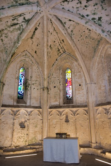 The Chapel you can see when you explore the inner walls