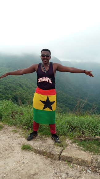 On top of the highest MT. in West Africa. MT. Afadjato