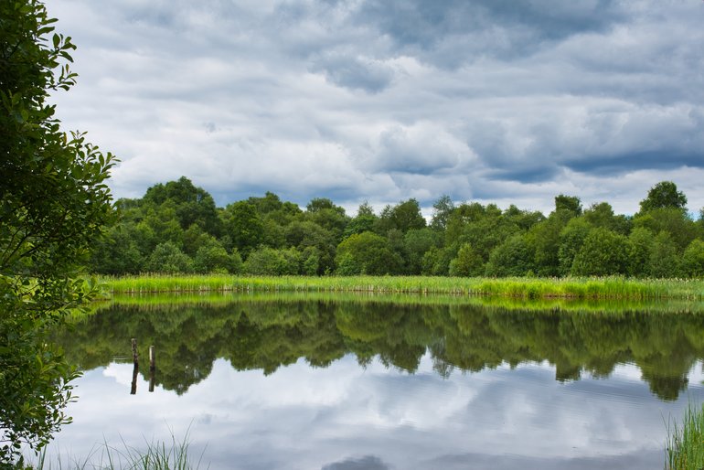 The smaller loch has fantastic reflections on the right day