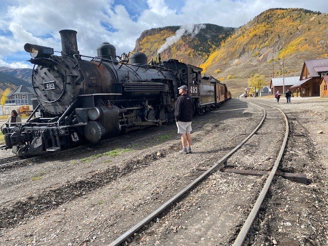 Steam Train the runs between Durango and Silverton
