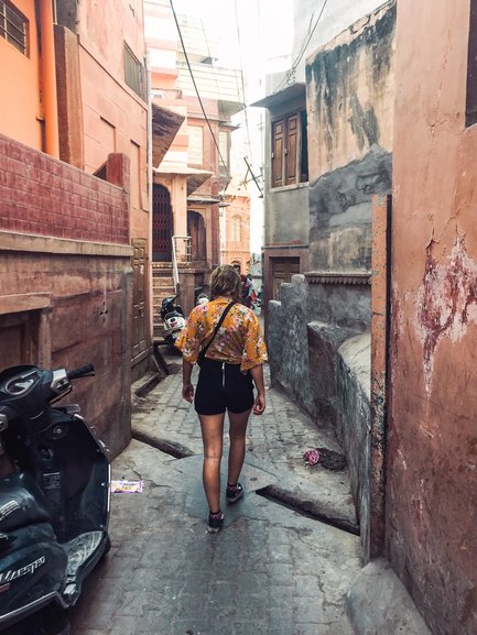 Wandering in the pink streets of Jaipur 