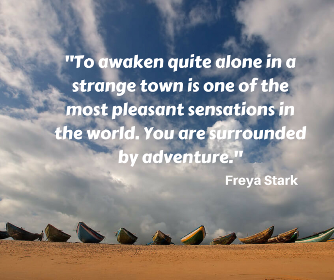 Freya Stark was Italian explorer and travel writer. She wrote more than two dozen books on her travels.