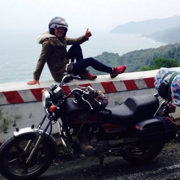 The best way to experience the Hai Van Pass is seeing it from a motorbike!