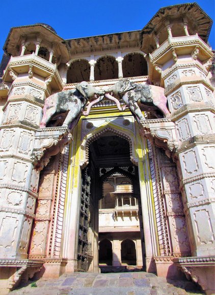 The Entrance to the Palace