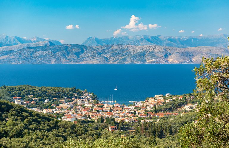 Kassiopi village