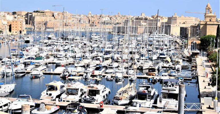 Boats In The Marina At Vittorioso