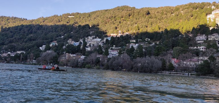 Naini Lake in the evening.....