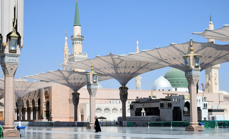 The Nabawi Mosque in Medina