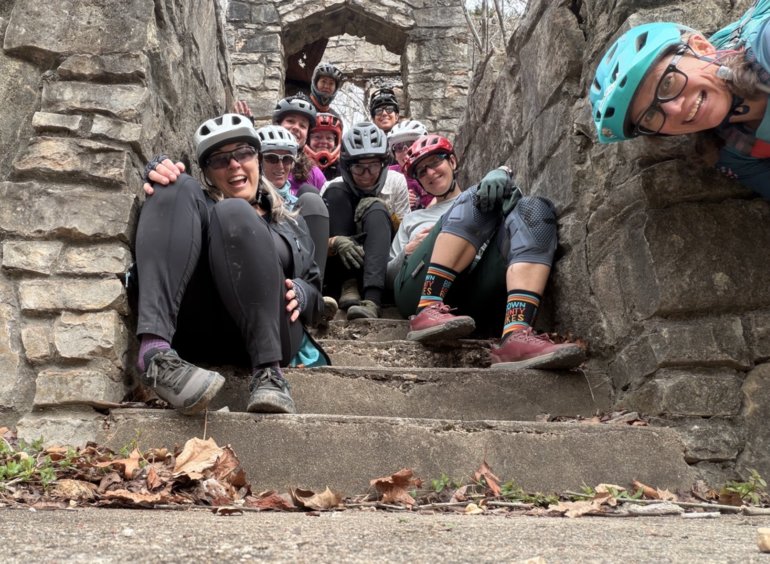 Women of OZ group ride