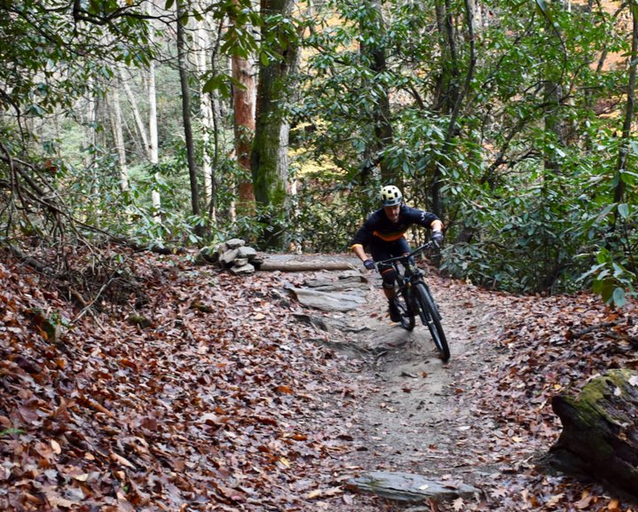 Pedal Pisgah, Lower Black trail