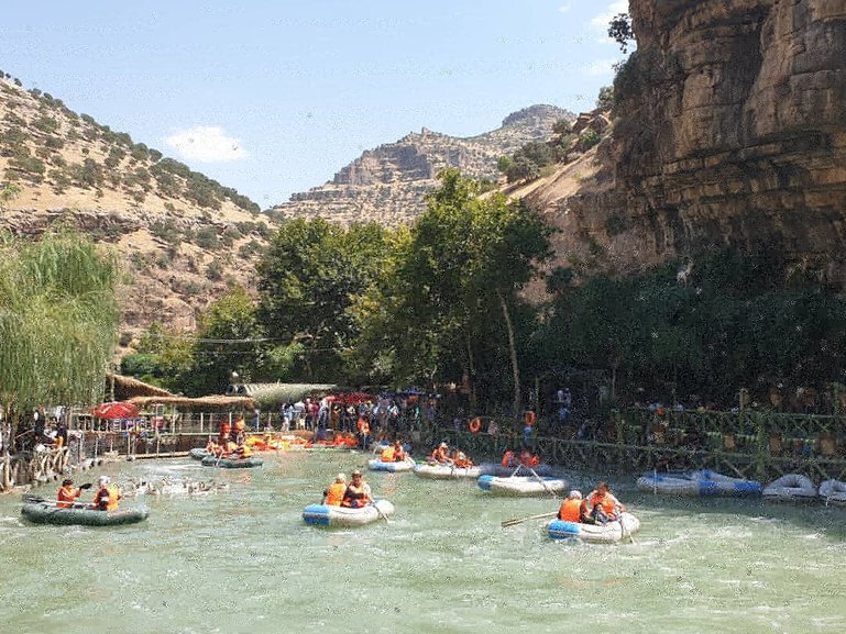 Famous waterfall in Iraqi Kurdistan!