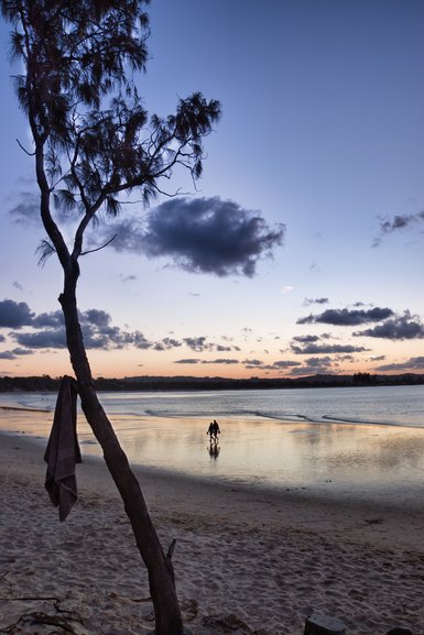 There is nothing like a stroll along the beach at sunset