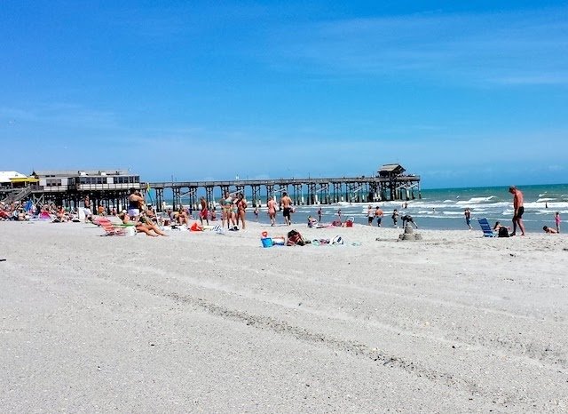 The famous Cocoa Beach Pier