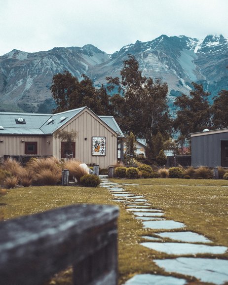 View over Camp Glenorchy