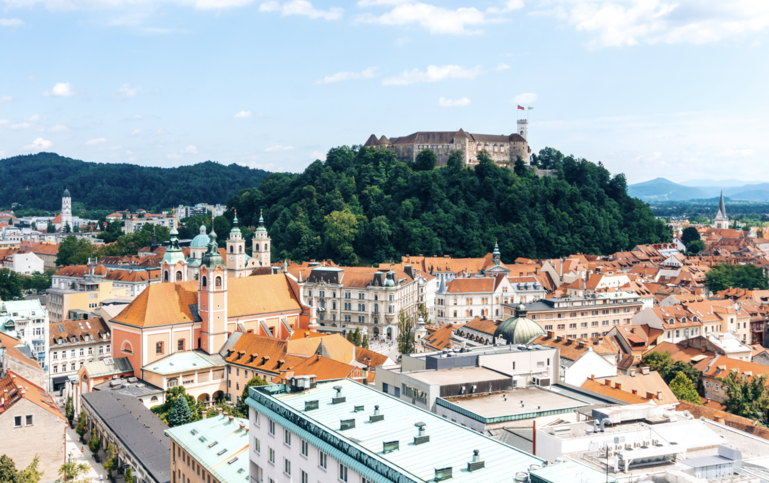 Views from the Nebotičnik Café