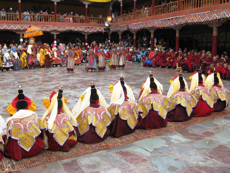 Celebrations in the monastery