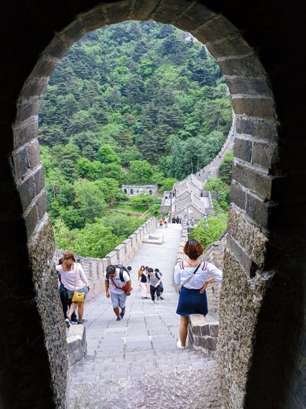 Prepare for a lot of stairs and great views.