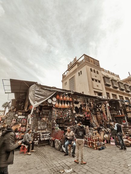 Egyptian Bazaar in Cairo