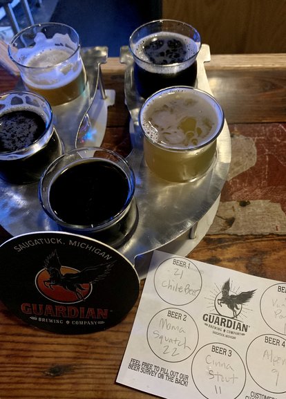 Guardian Brewing in Saugatuck, Michigan