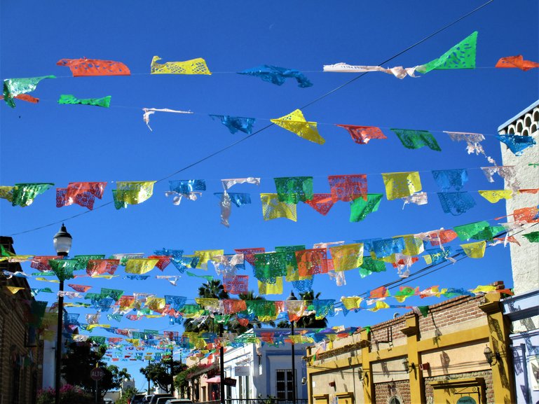 Colourful Todos Santos