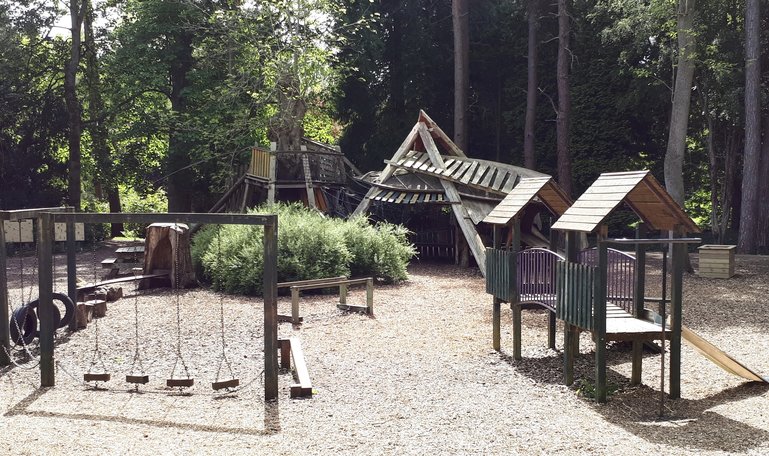 Thorp Perrow Arboretum children's playground