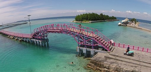 Visiting Pulau Tidung island, Indonesia