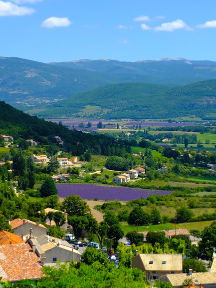 View From Banon, Provence