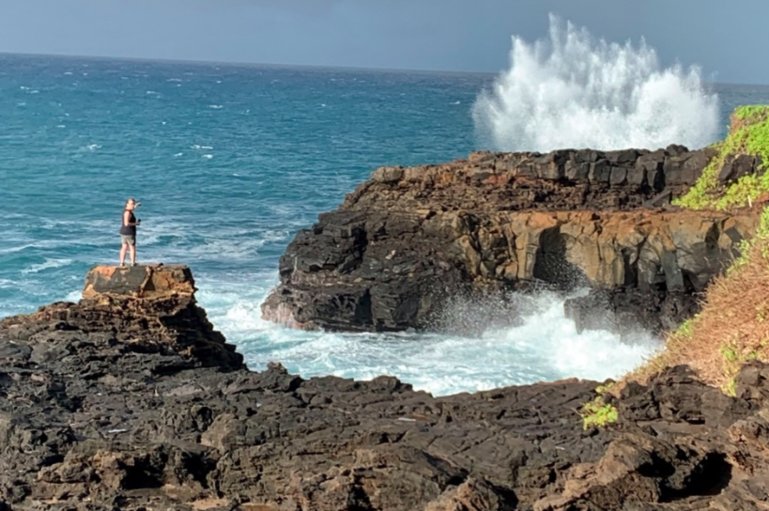 Kauai's rugged coastline