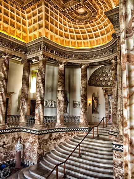 The Staircase at Holkham Hall