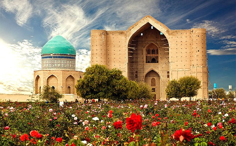My Mausoleum of Khoja Akhmed Yassawi 