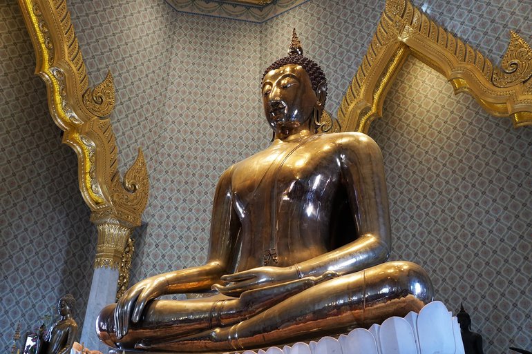 Golden Buddha statue, Wat Traimit, Bangkok